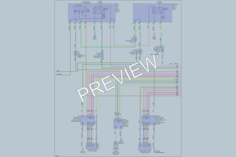 2010 Lexus IS350 Anti Theft wiring diagram preview
