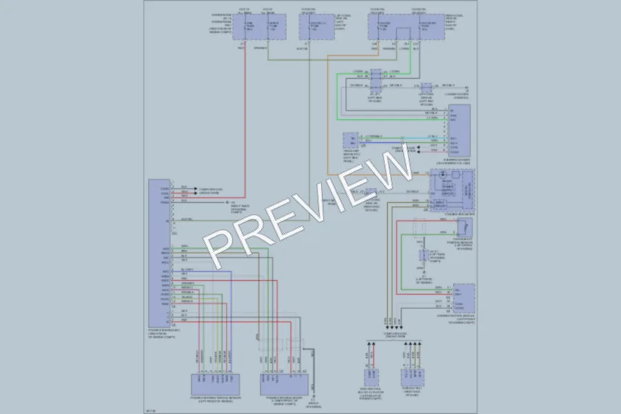 2010 Lexus IS350 Electronic Power Steering wiring diagram preview