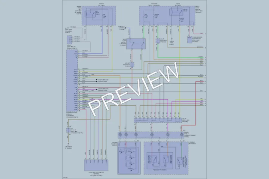 2010 Lexus IS350C Cruise Control wiring diagram preview