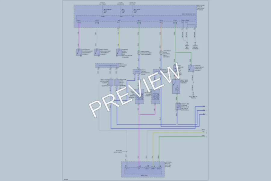 2010 Lexus IS350C Interior Lights wiring diagram preview