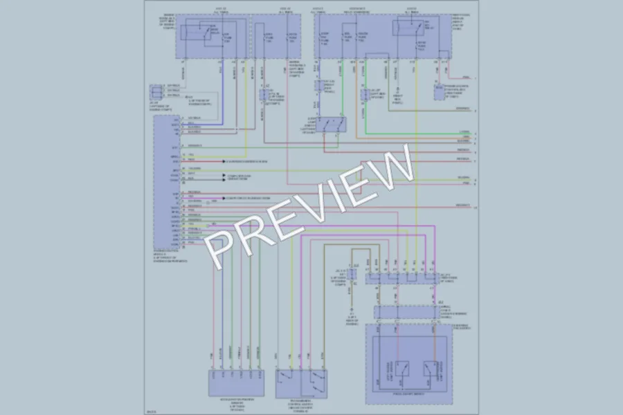 2010 Lexus IS350C Transmission wiring diagram preview