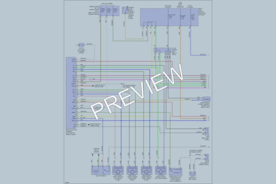 2010 Lexus ISF Anti Lock Brakes wiring diagram preview