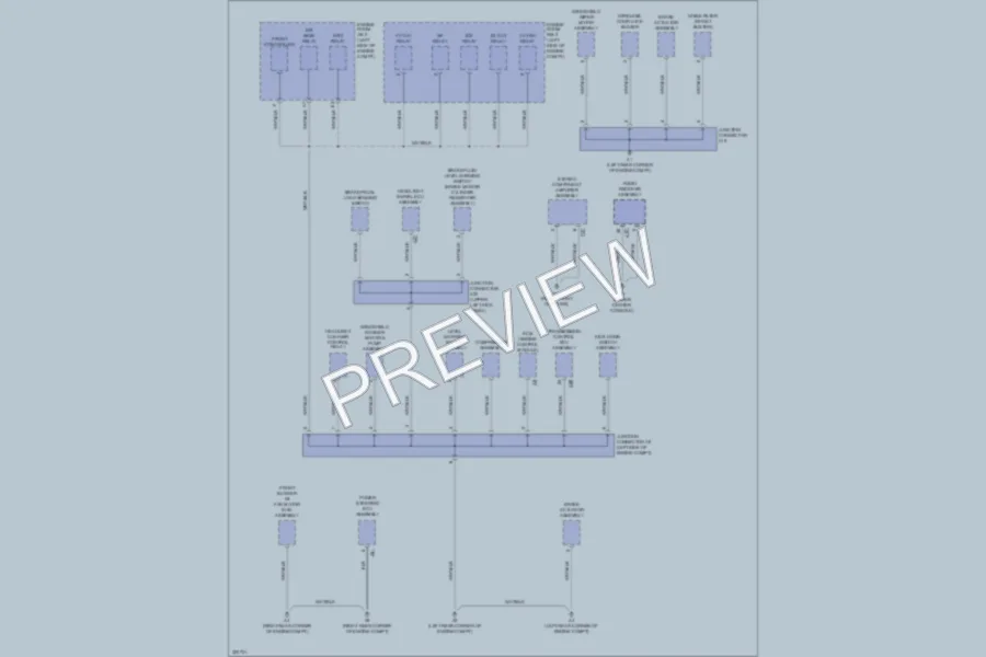 2010 Lexus ISF Ground Distribution wiring diagram preview