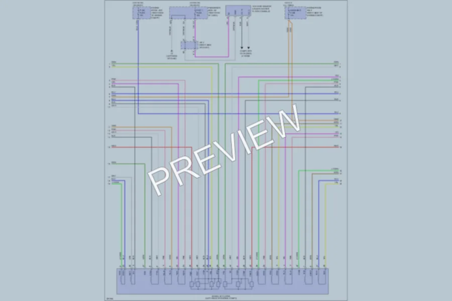 2010 Lexus LS460 Anti Lock Brakes wiring diagram preview