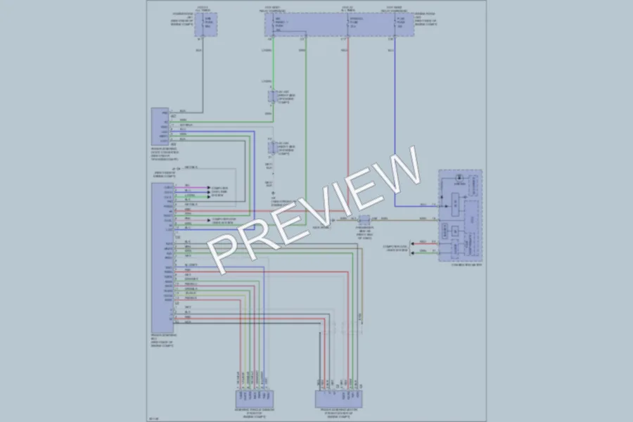 2010 Lexus LS460 Electronic Power Steering wiring diagram preview