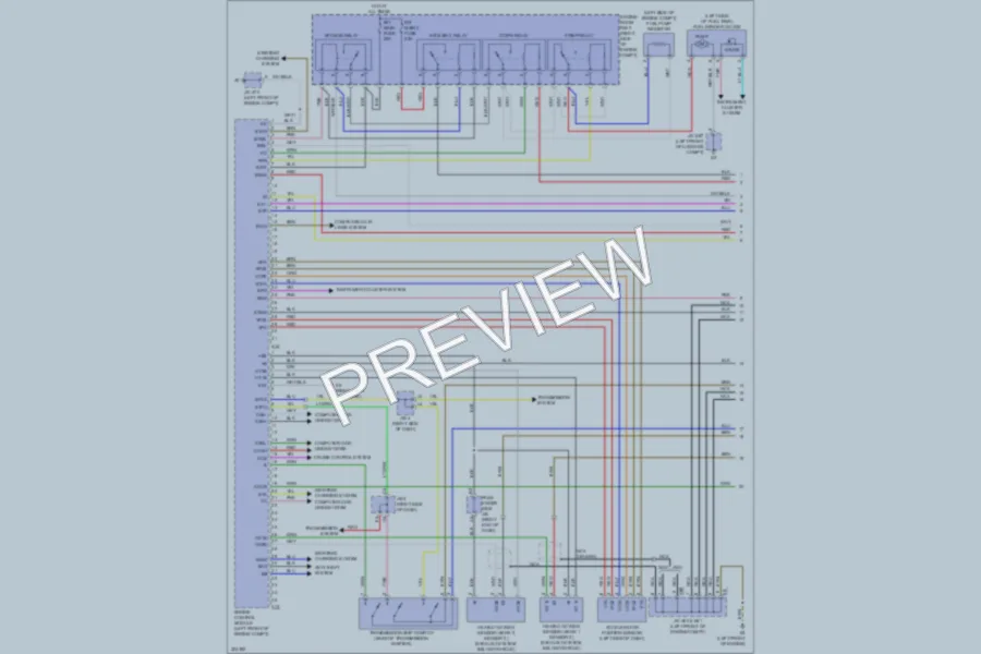 2010 Lexus LS460 Engine Performance wiring diagram preview