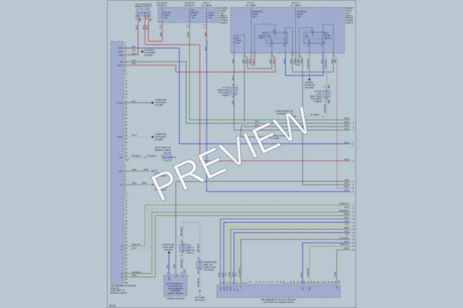 2010 Lexus LS460 Transmission wiring diagram preview