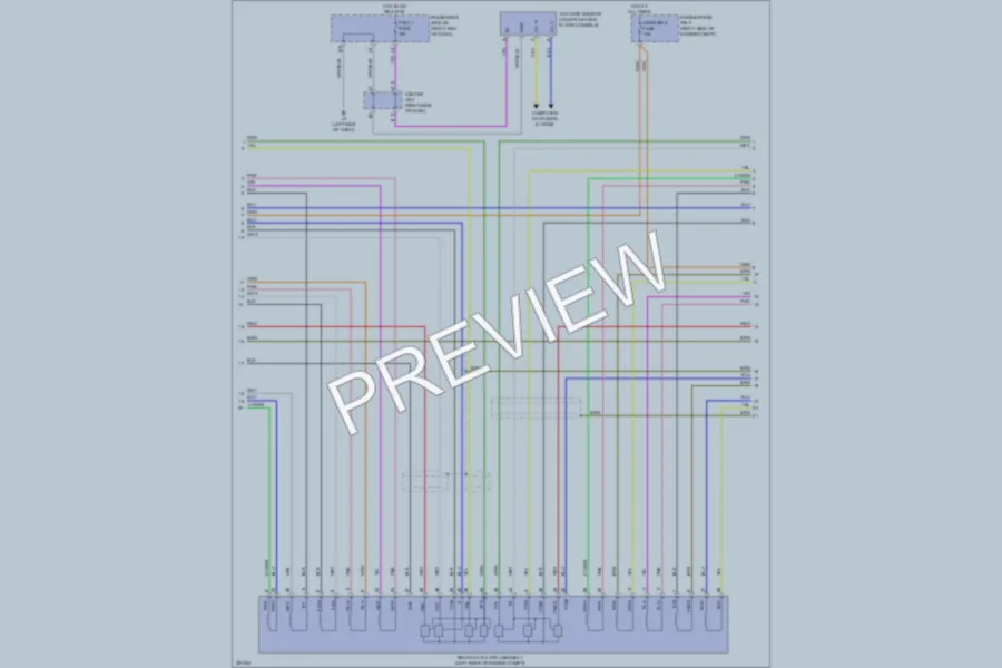 2010 Lexus LS600h Anti Lock Brakes wiring diagram preview