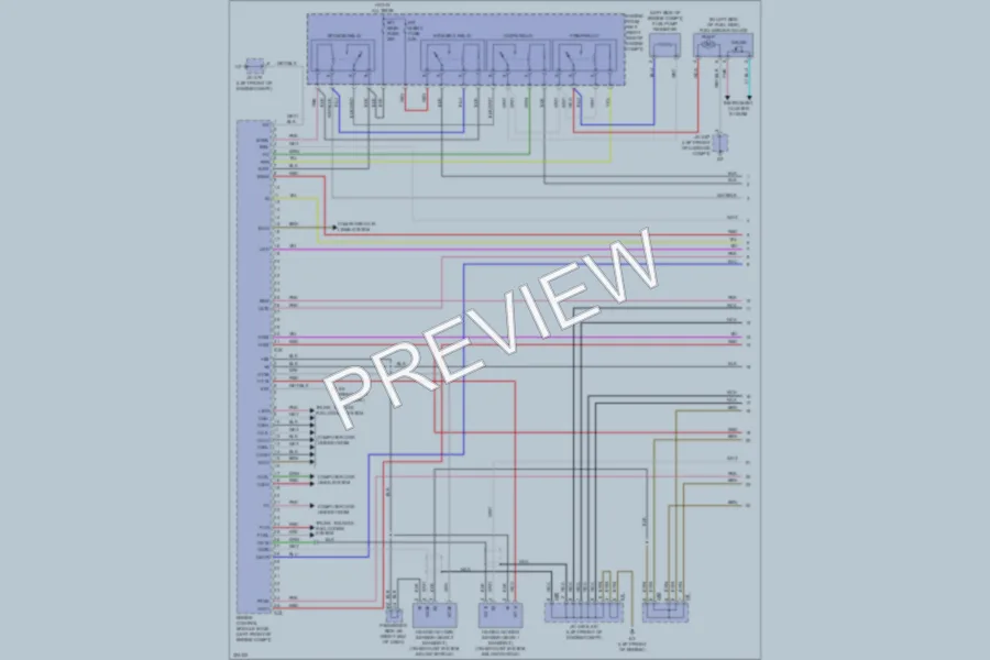2010 Lexus LS600h Engine Performance wiring diagram preview