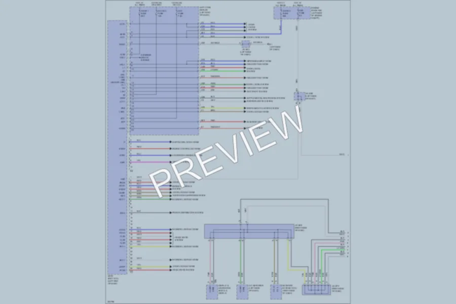 2010 Lexus LX570 Body Control Modules wiring diagram preview