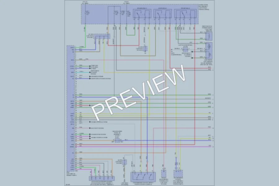 2010 Lexus RX350 Engine Performance wiring diagram preview