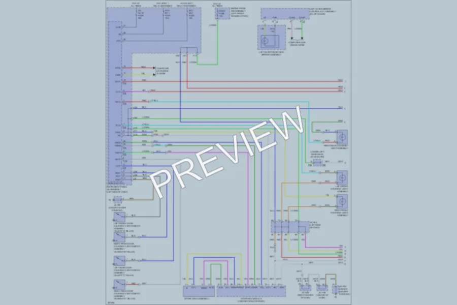 2010 Lexus RX350 Interior Lights wiring diagram preview