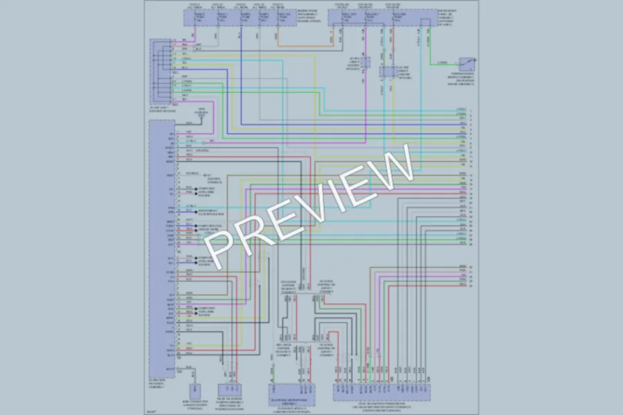 2010 Lexus RX350 Navigation wiring diagram preview