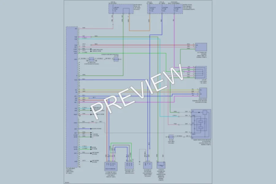2010 Lexus RX450h Air Conditioning wiring diagram preview
