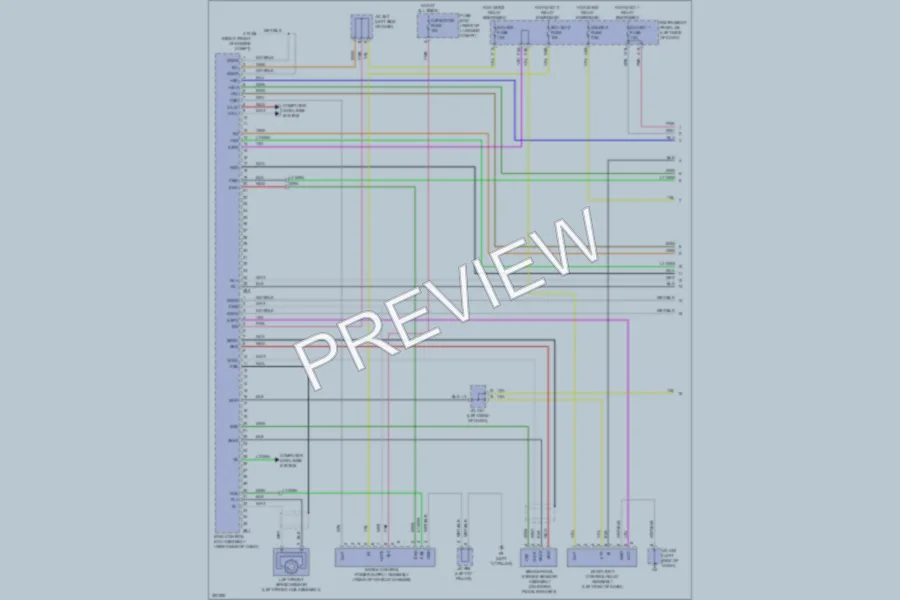 2010 Lexus RX450h Anti Lock Brakes wiring diagram preview