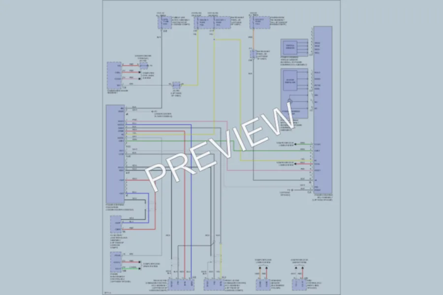 2010 Lexus RX450h Electronic Power Steering wiring diagram preview
