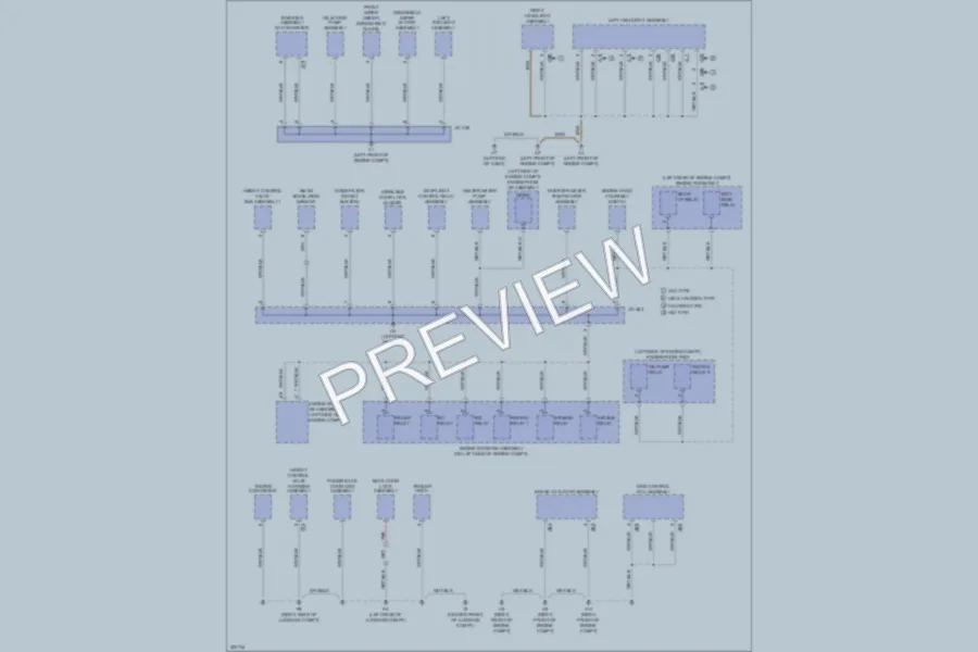 2010 Lexus RX450h Ground Distribution wiring diagram preview