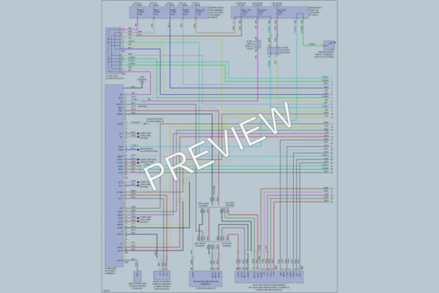2010 Lexus RX450h Radio wiring diagram preview