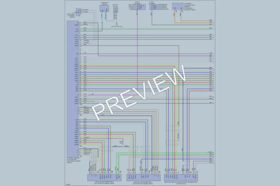 2010 Lexus RX450h Transmission wiring diagram preview