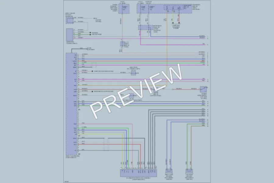 2010 Lexus SC430 Radio wiring diagram preview