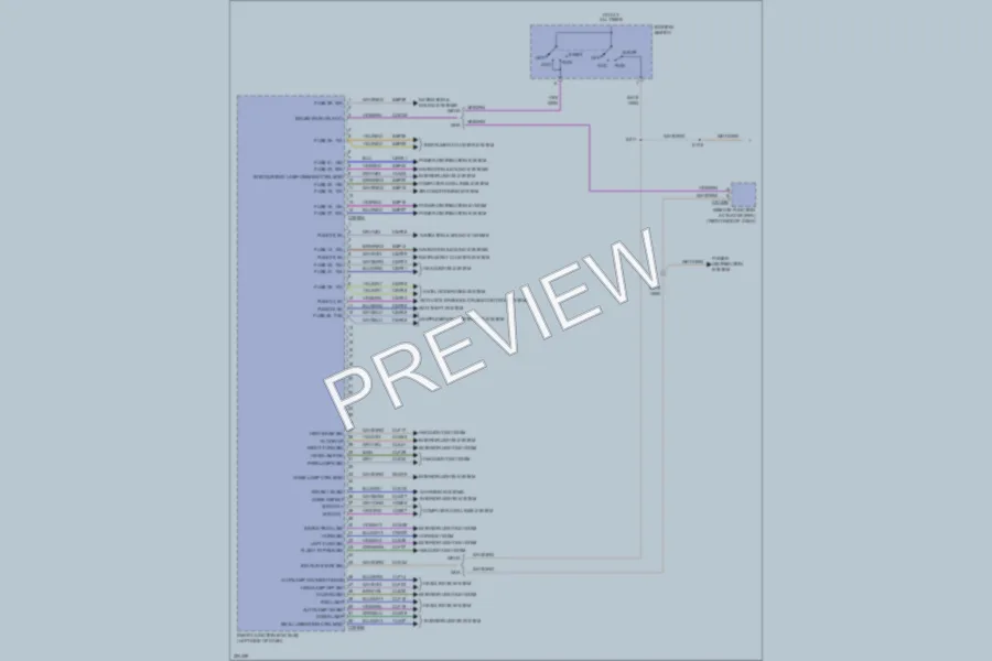 2010 Lincoln MKS Body Control Modules wiring diagram preview