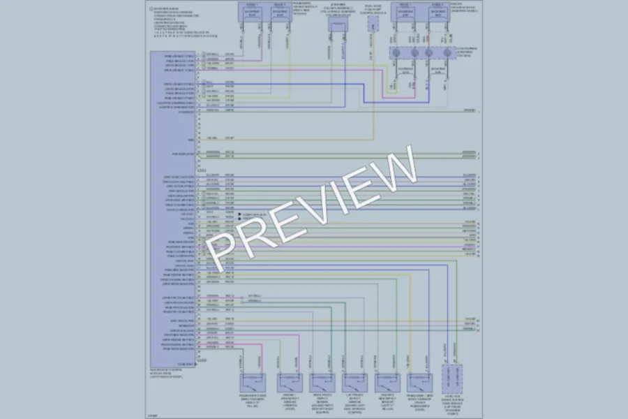 2010 Lincoln MKS Supplemental Restraints wiring diagram preview