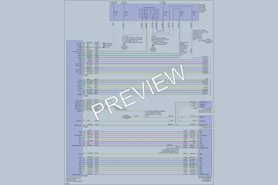 2010 Lincoln MKS Transmission wiring diagram preview