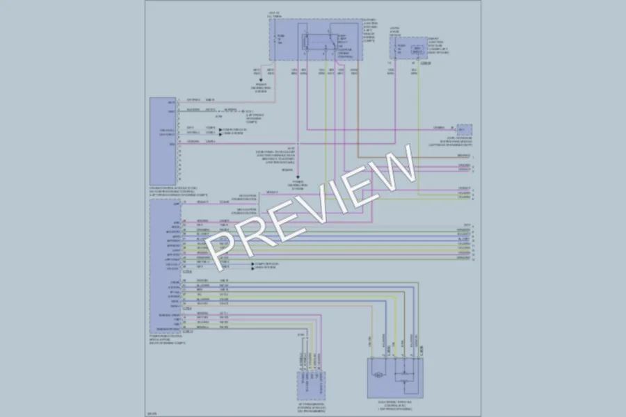 2010 Lincoln MKT Cruise Control wiring diagram preview
