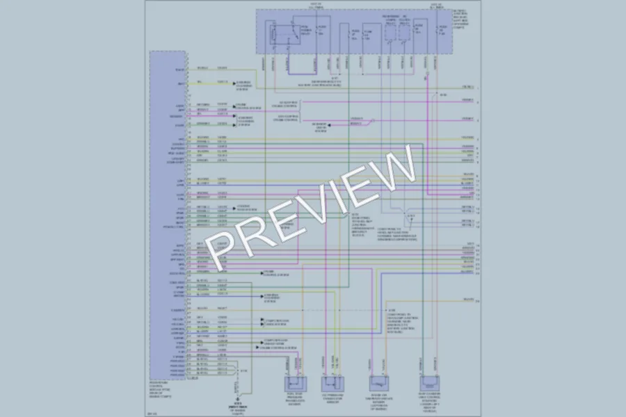 2010 Lincoln MKT Engine Performance wiring diagram preview