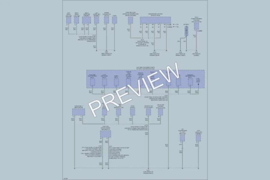 2010 Lincoln MKT Ground Distribution wiring diagram preview