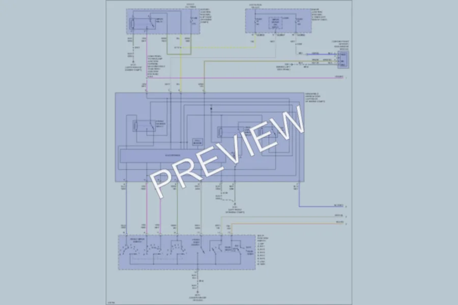 2010 Lincoln MKT Wiper Washer wiring diagram preview