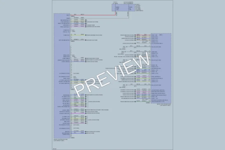 2010 Lincoln MKX Body Control Modules wiring diagram preview