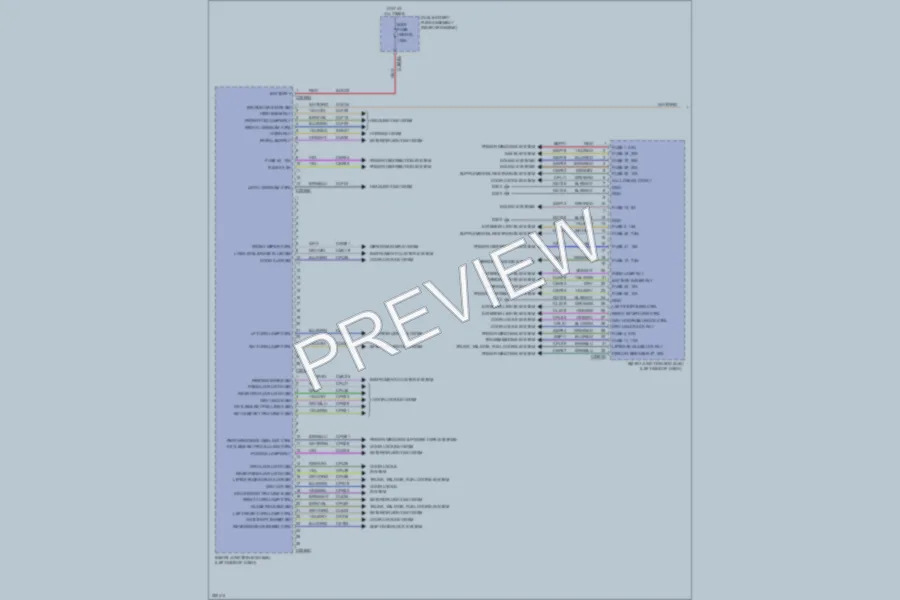 2010 Lincoln MKZ Body Control Modules wiring diagram preview