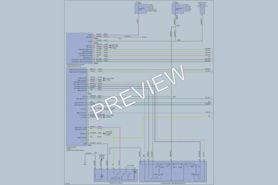 2010 Lincoln MKZ Memory Systems wiring diagram preview