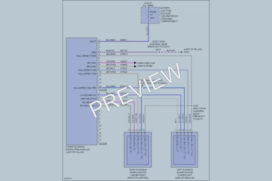 2010 Lincoln Navigator Trunk Tailgate Fuel Door wiring diagram preview