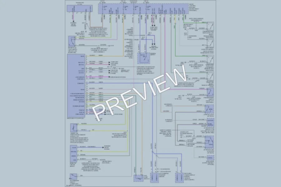 2010 Lincoln NavigatorL Instrument Cluster wiring diagram preview