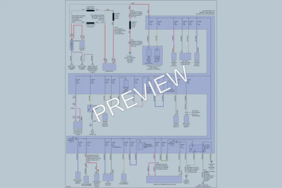 2010 Lincoln NavigatorL Power Distribution wiring diagram preview