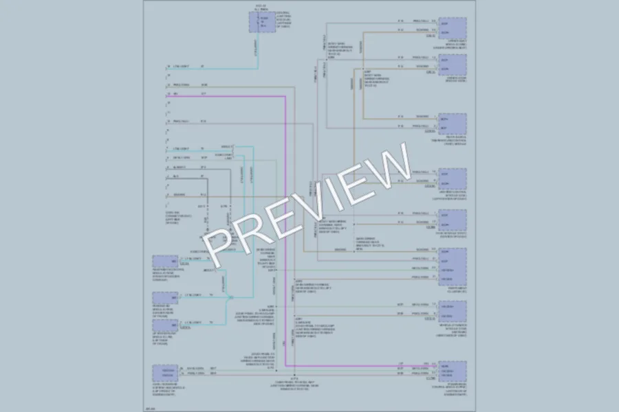 2010 Lincoln TownCar Computer Data Lines wiring diagram preview