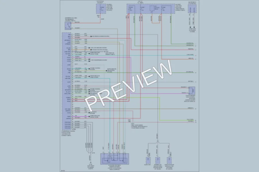 2010 Lincoln TownCar Engine Performance wiring diagram preview