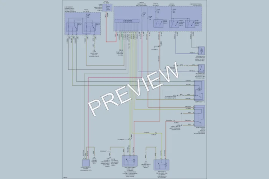 2010 MINI Cooper Wiper Washer wiring diagram preview