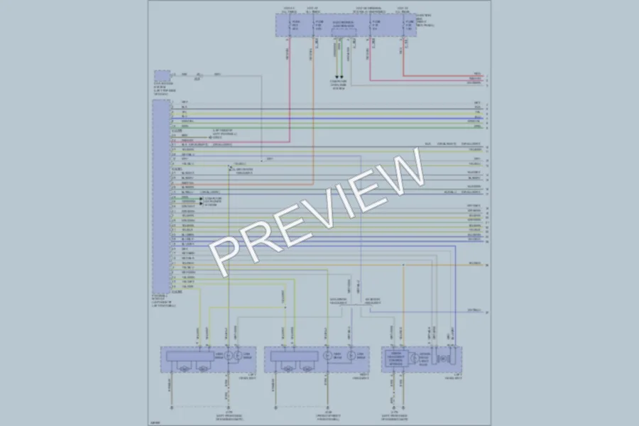 2010 MINI CooperClubman Headlights wiring diagram preview