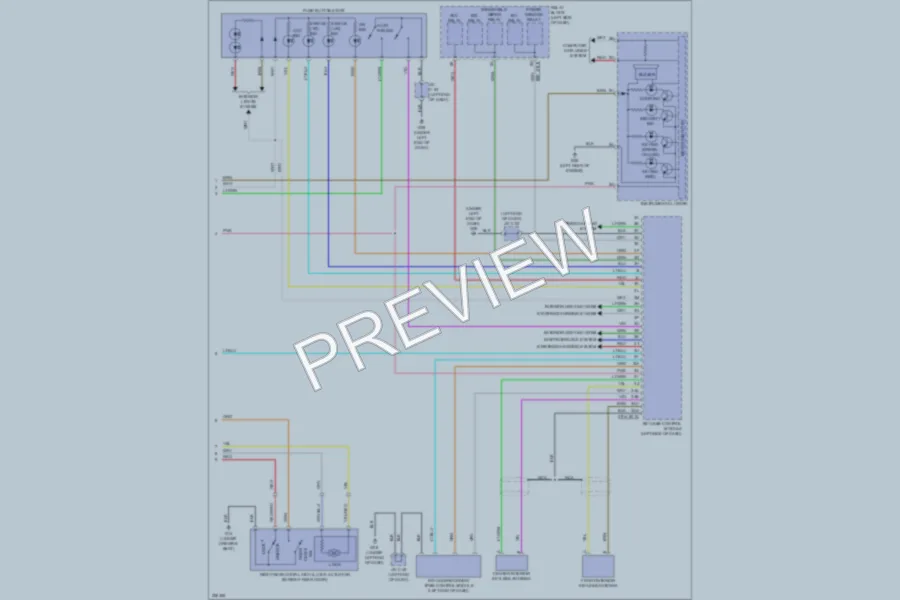 2010 Mazda 3 Anti Theft wiring diagram preview