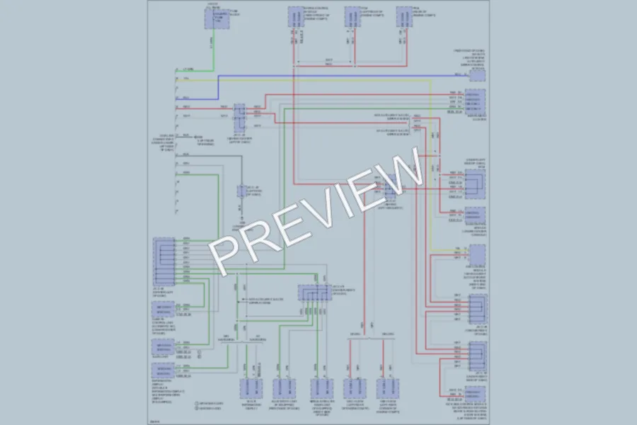 2010 Mazda 3 Computer Data Lines wiring diagram preview
