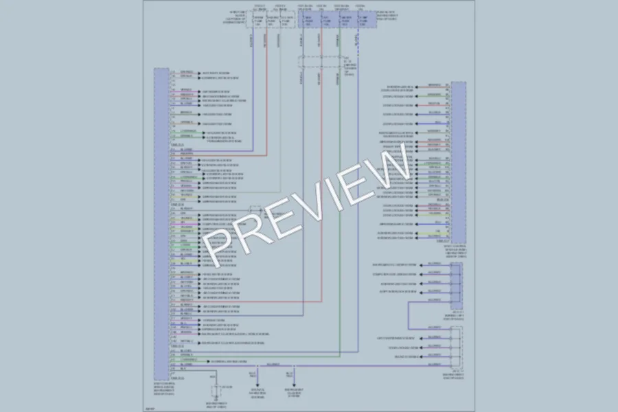 2010 Mazda 5 Body Control Modules wiring diagram preview