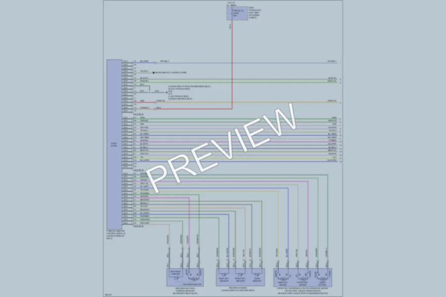 2010 Mazda 6 Memory Systems wiring diagram preview