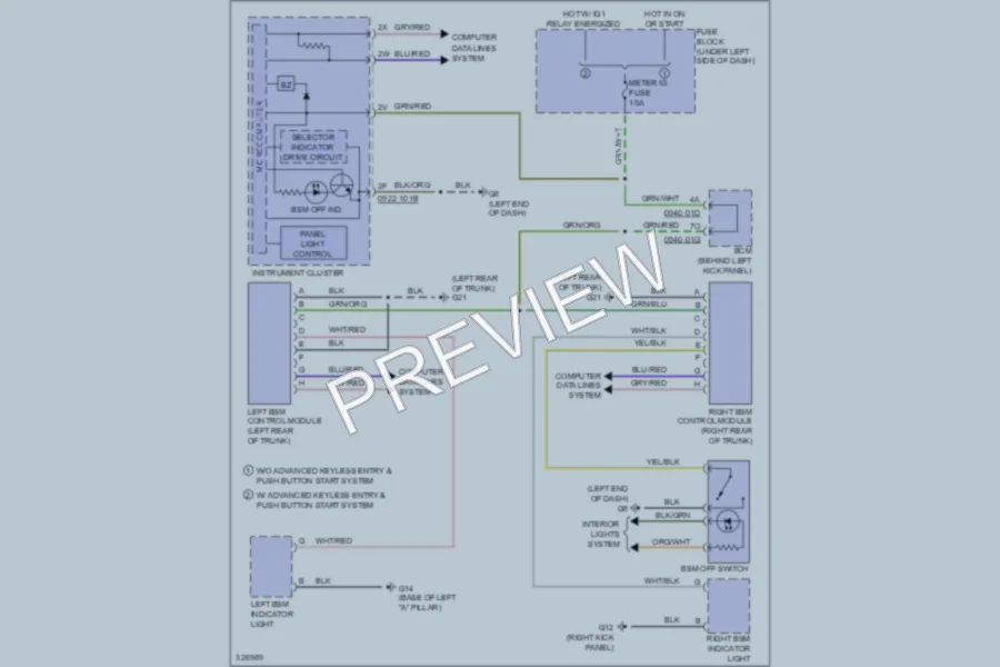 2010 Mazda 6 Navigation wiring diagram preview