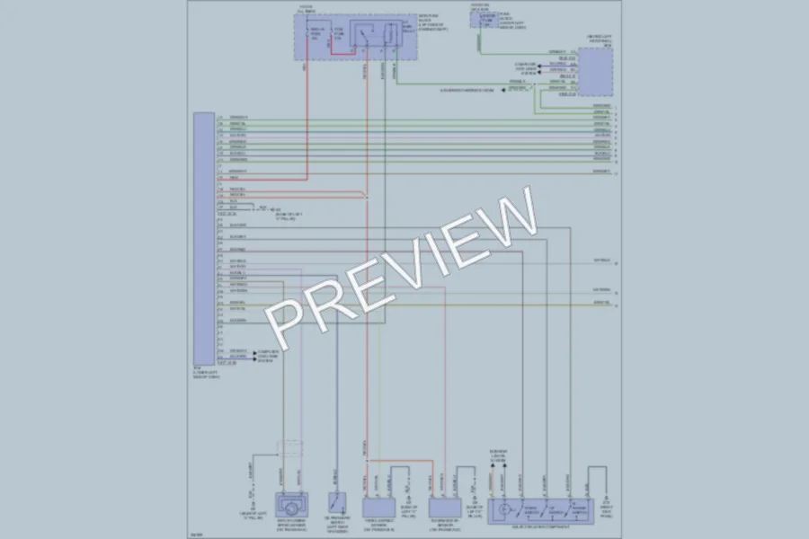 2010 Mazda 6 Transmission wiring diagram preview