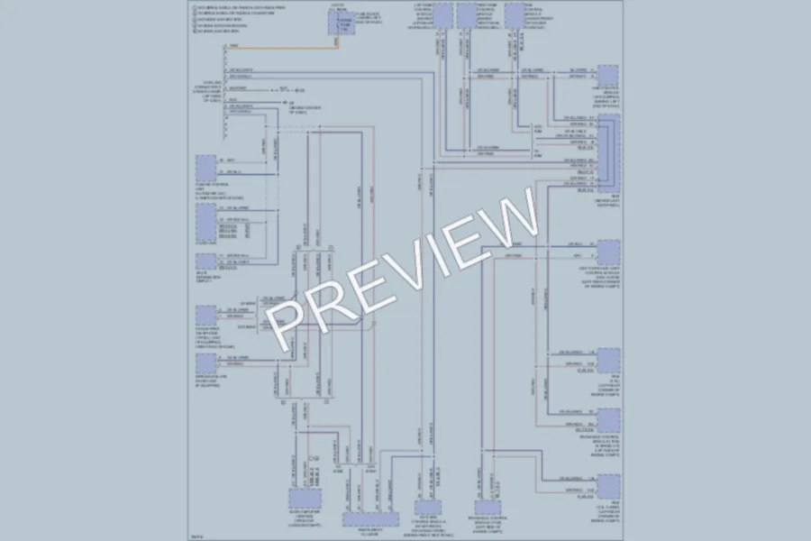 2010 Mazda CX7 Computer Data Lines wiring diagram preview