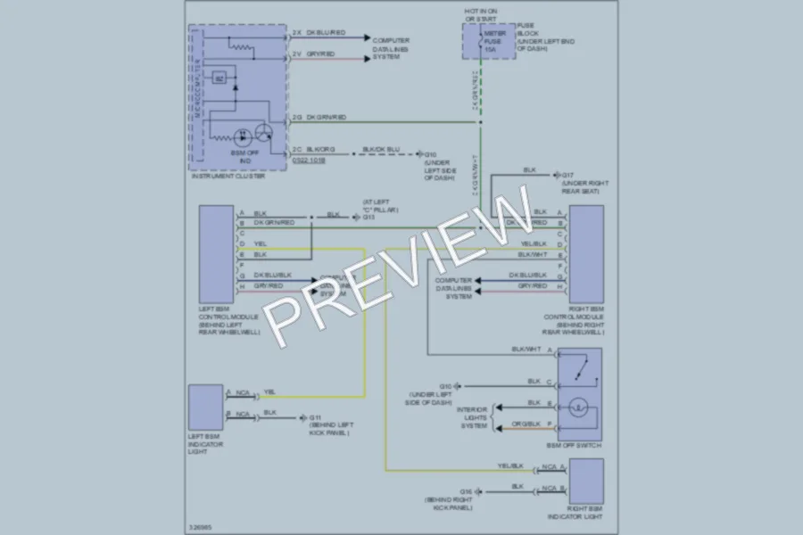 2010 Mazda CX7 Navigation wiring diagram preview