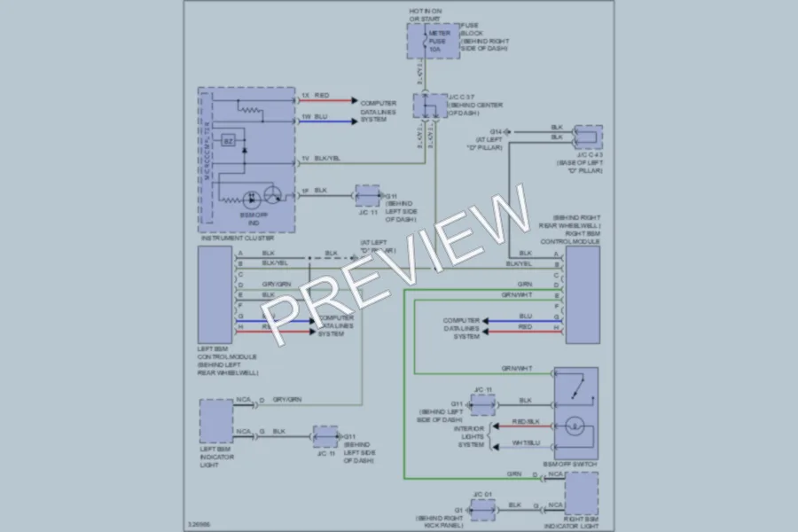 2010 Mazda CX9 Navigation wiring diagram preview